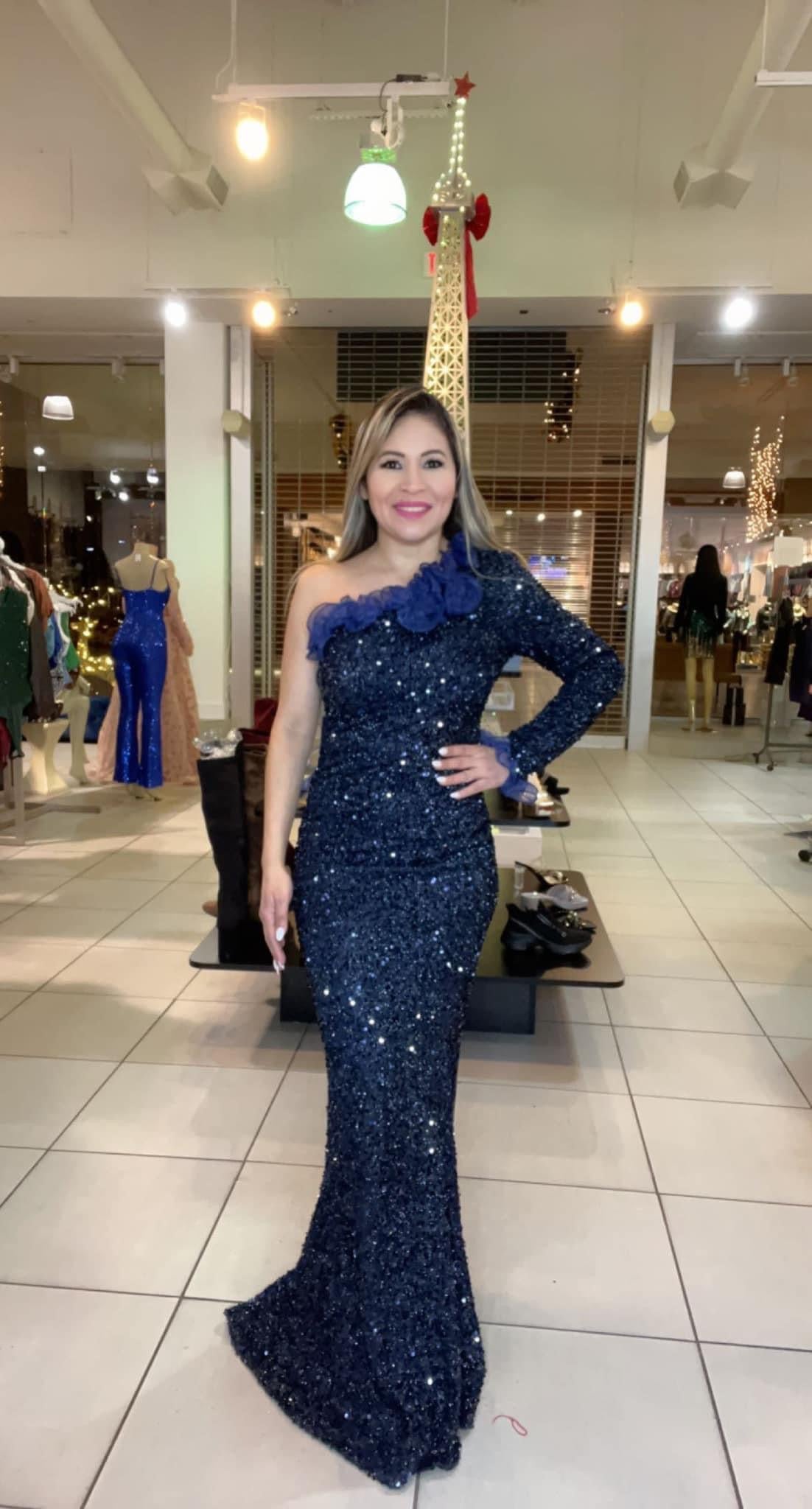 Vestido de una Manga