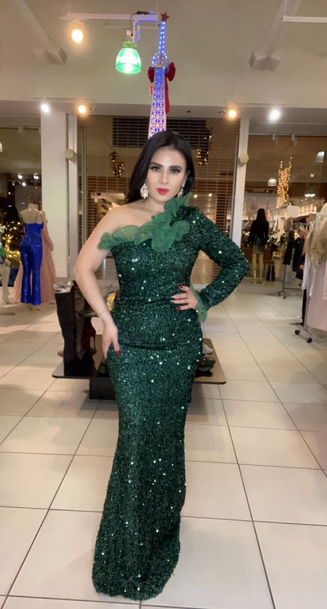 Vestido de una Manga