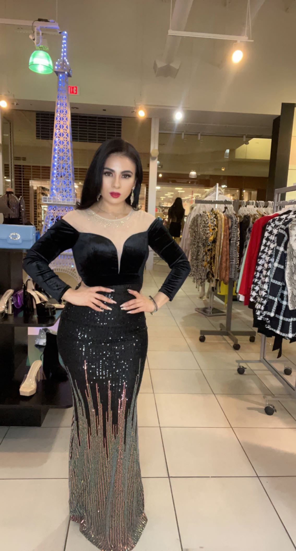Vestido con Mangas