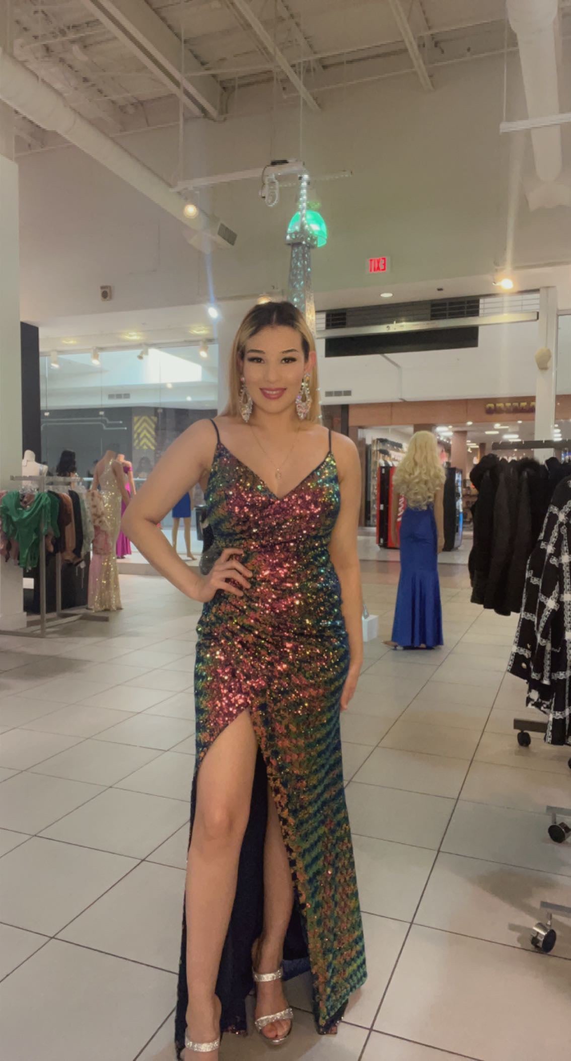 Vestido de Lentejuela Tornasol
