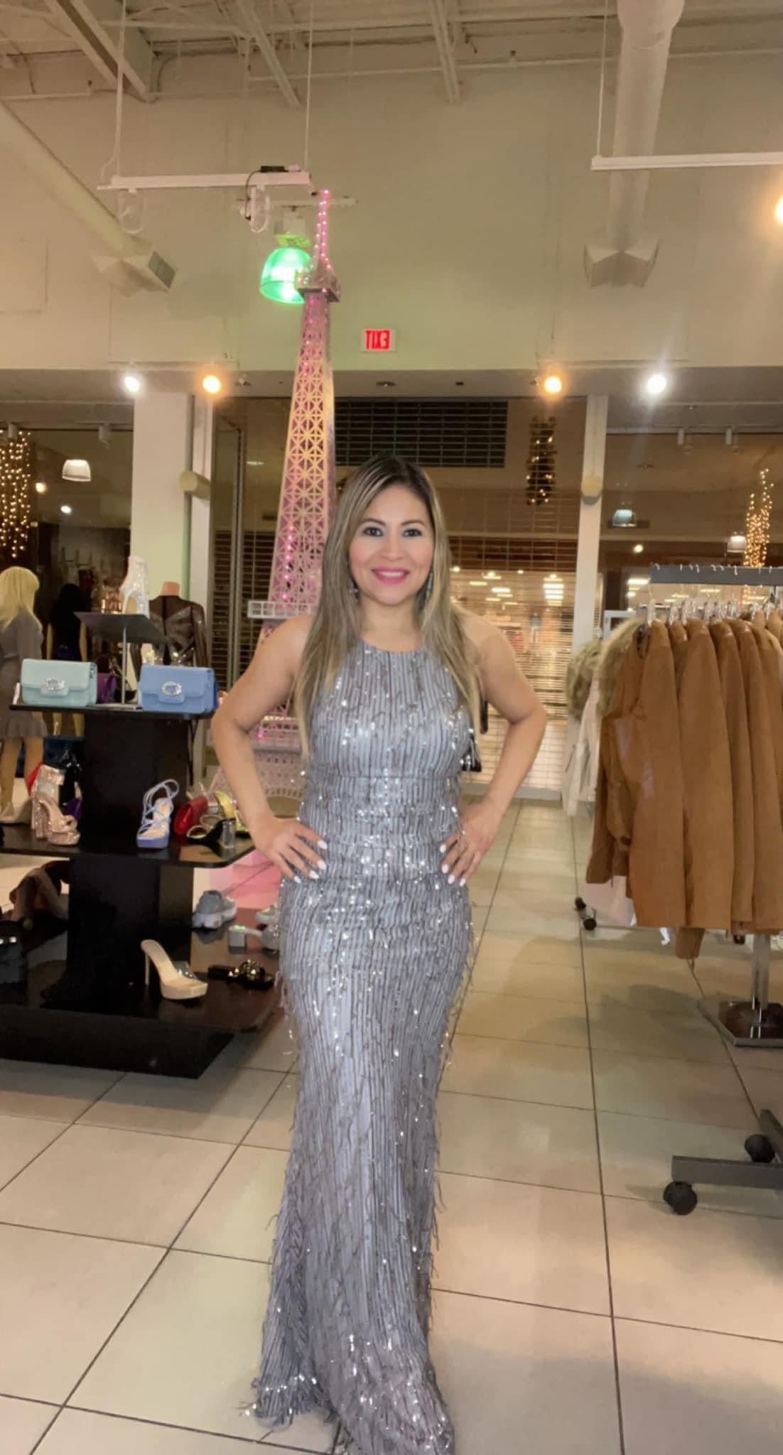 Vestido Gris