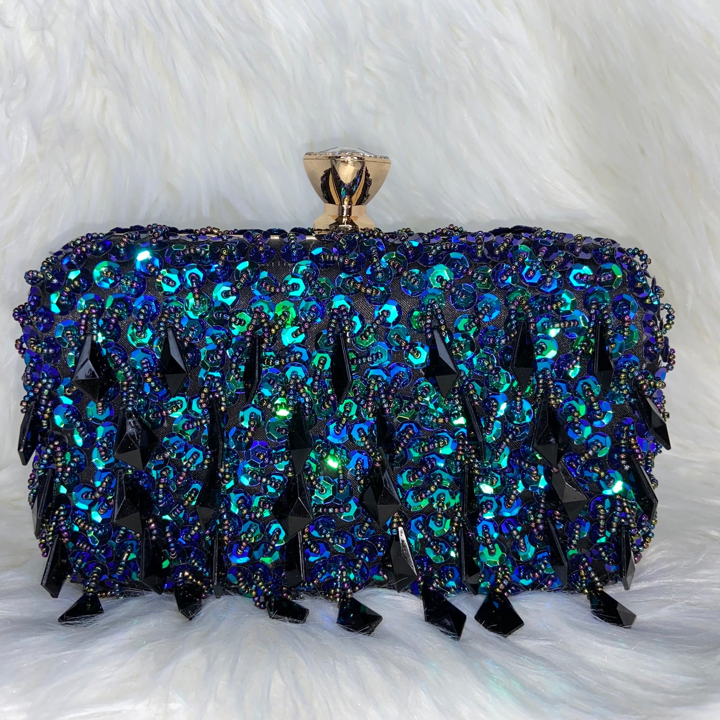 Cartera Negra Tornasol