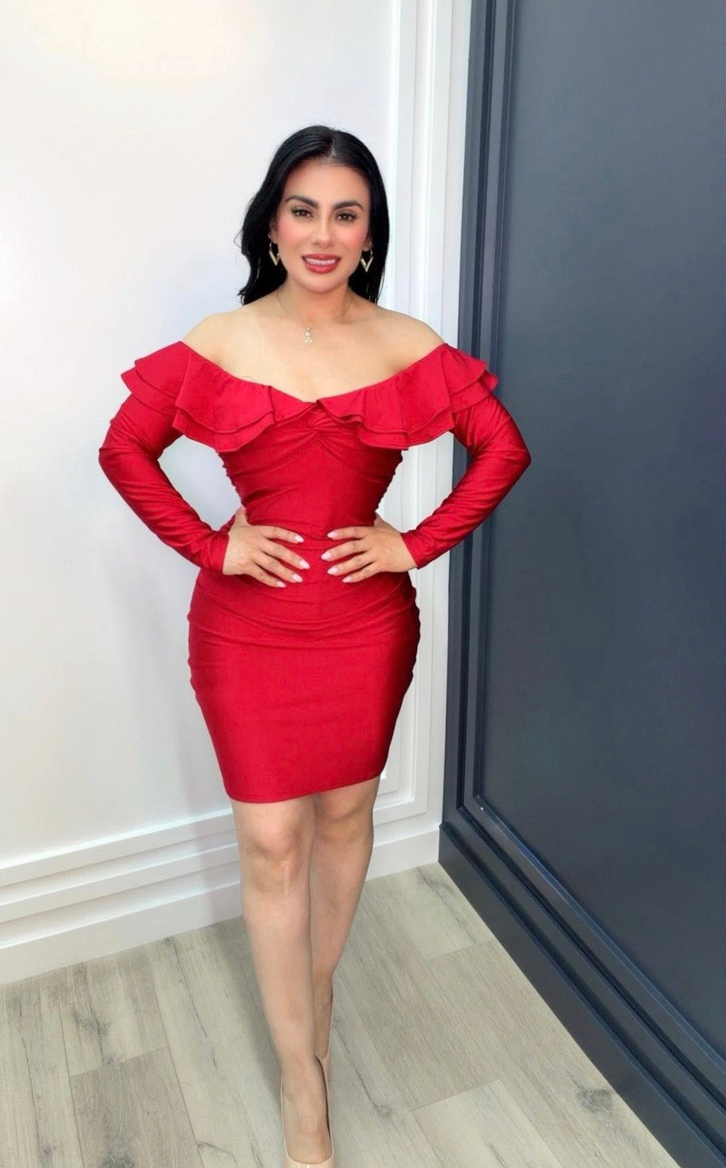 Bella Ruffle Dress