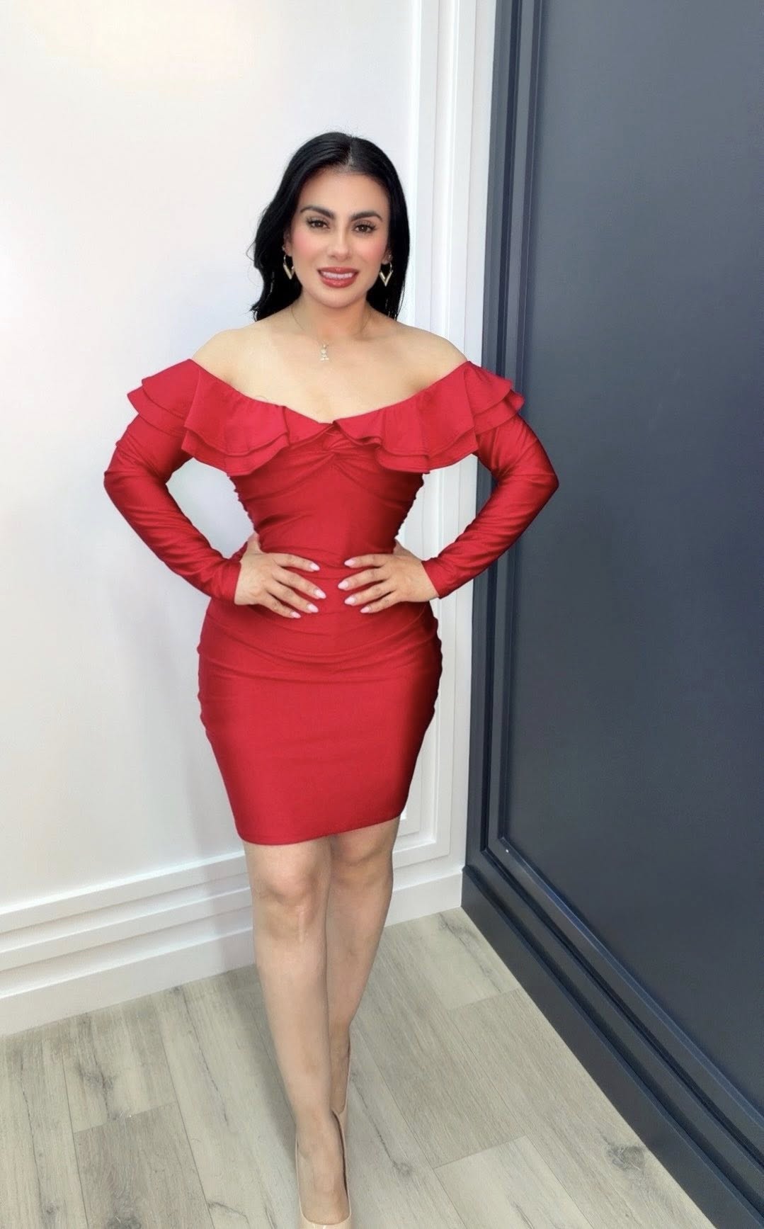 Bella Ruffle Dress