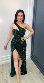 Emerald Nights Gown