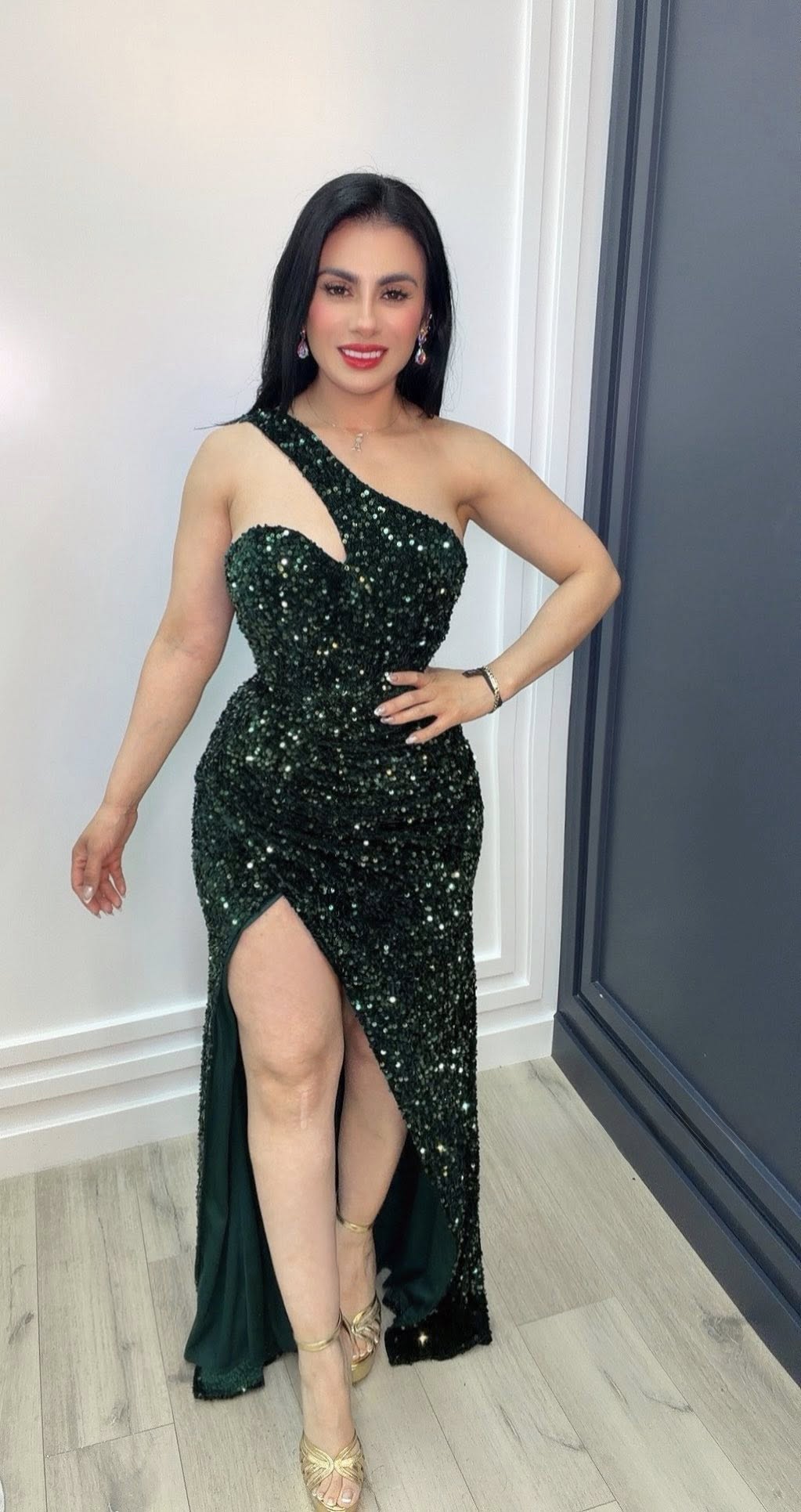Emerald Nights Gown