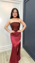 Ruby Royale Gown
