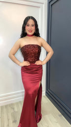Ruby Royale Gown