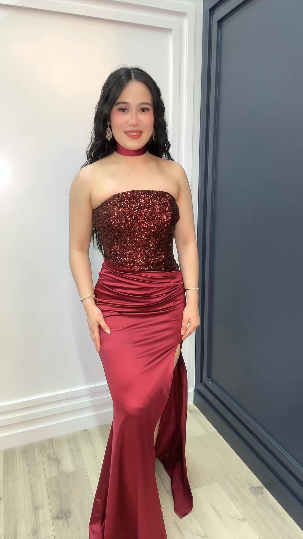 Ruby Royale Gown