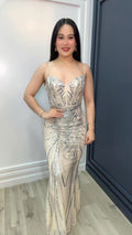 Silver Stardust Gown