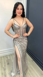 Silver Stardust Gown