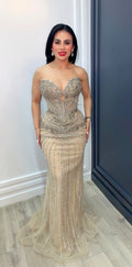 Champagne Luxe Mermaid Gown