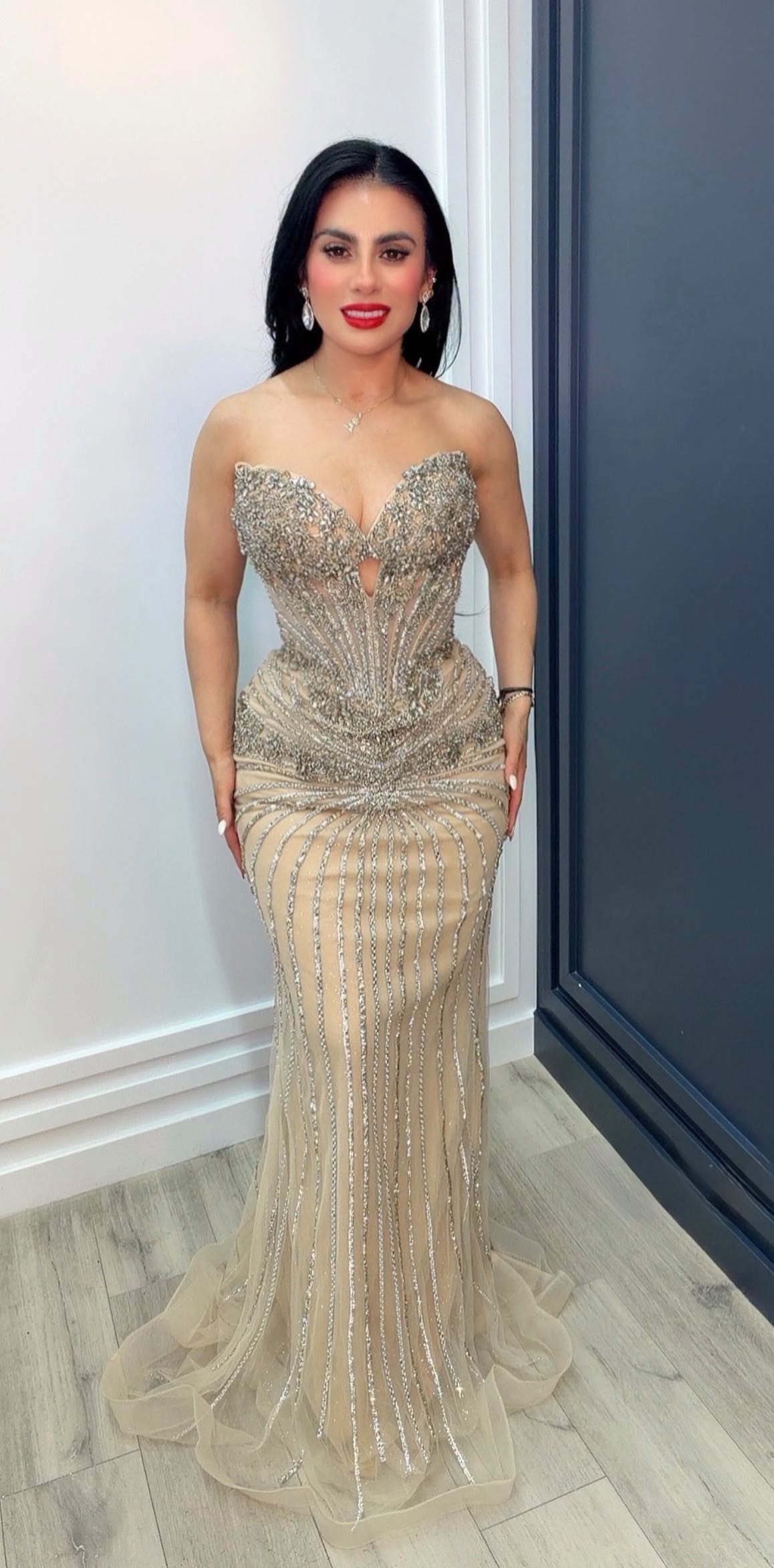 Champagne Luxe Mermaid Gown
