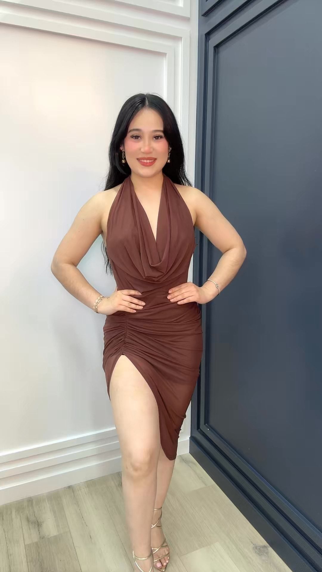 Mocha Muse Dress