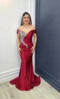 Ruby Royale Elegance Gown
