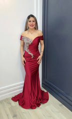 Ruby Royale Elegance Gown