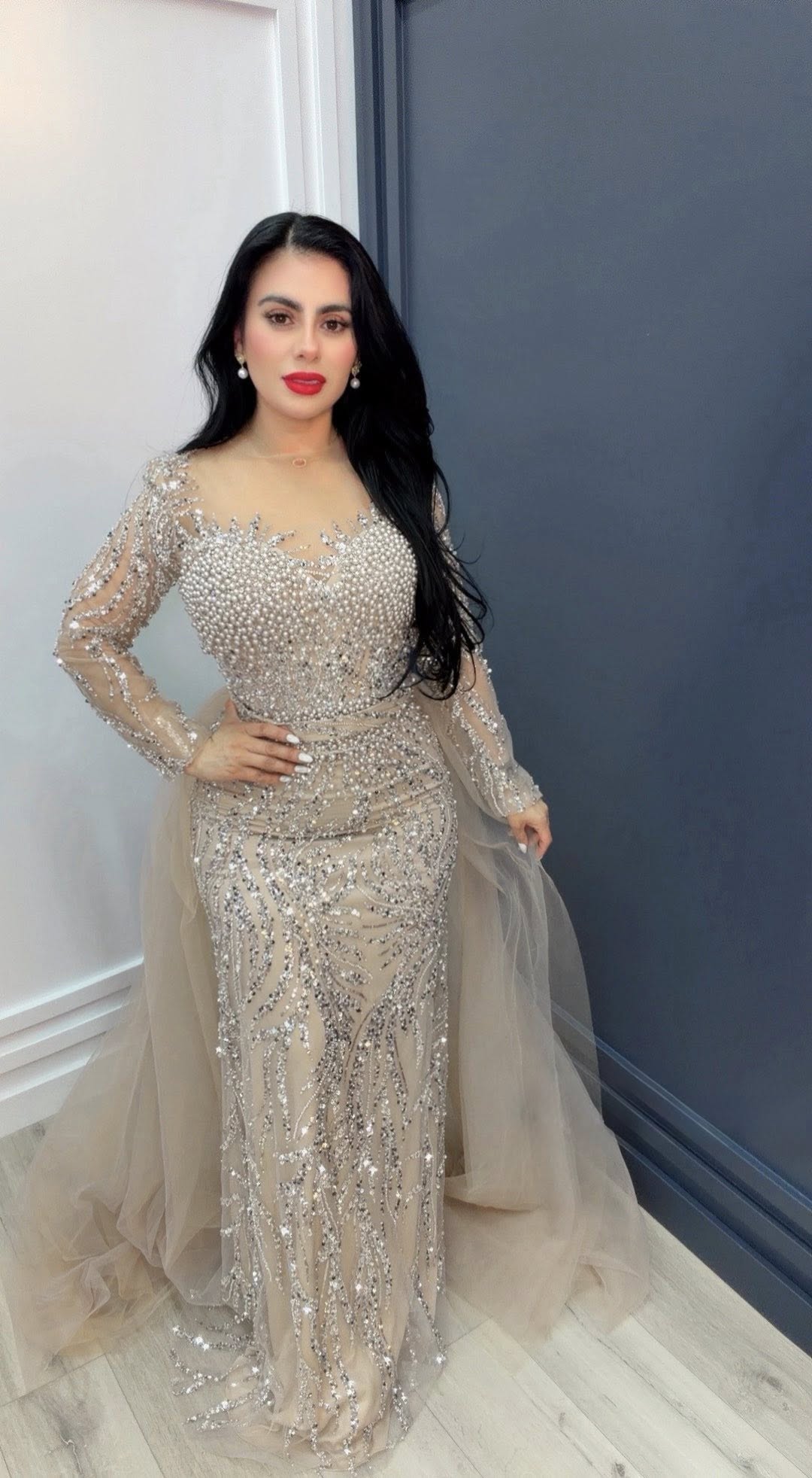 Luxe Crystal Gown