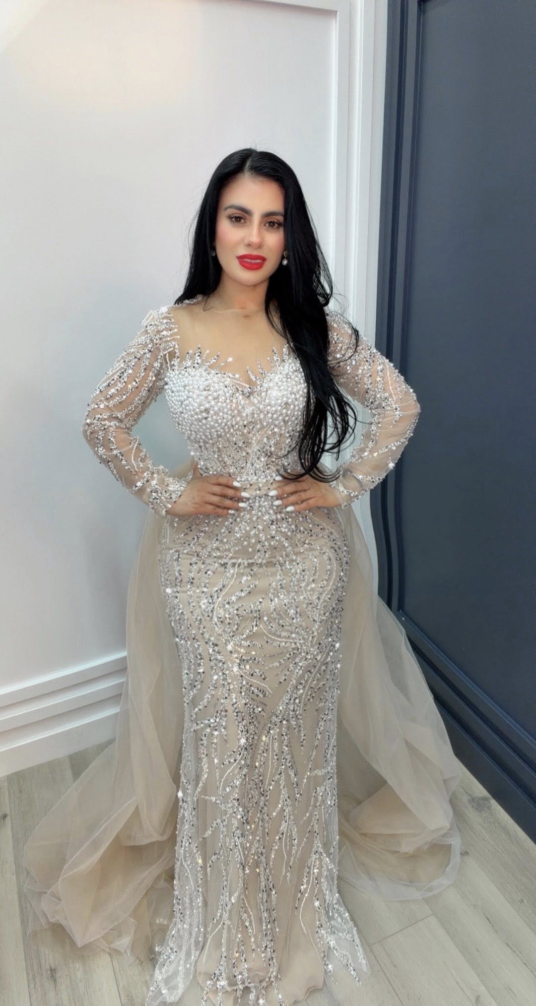 Luxe Crystal Gown