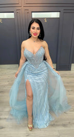 Celestial Ice Siren Gown