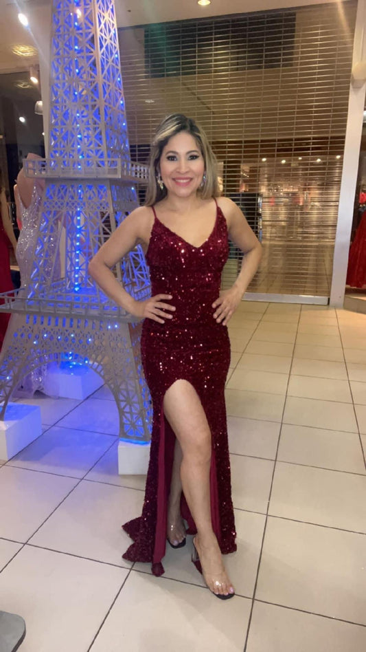VESTIDO TERCIOPELO